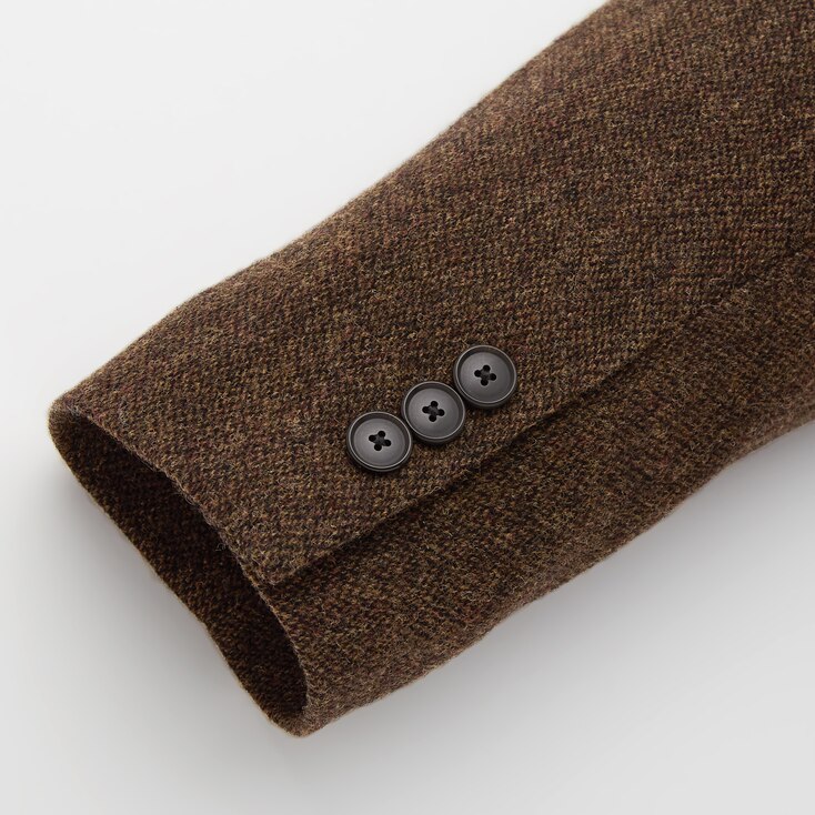 MEN TWEED JACKET UNIQLO US