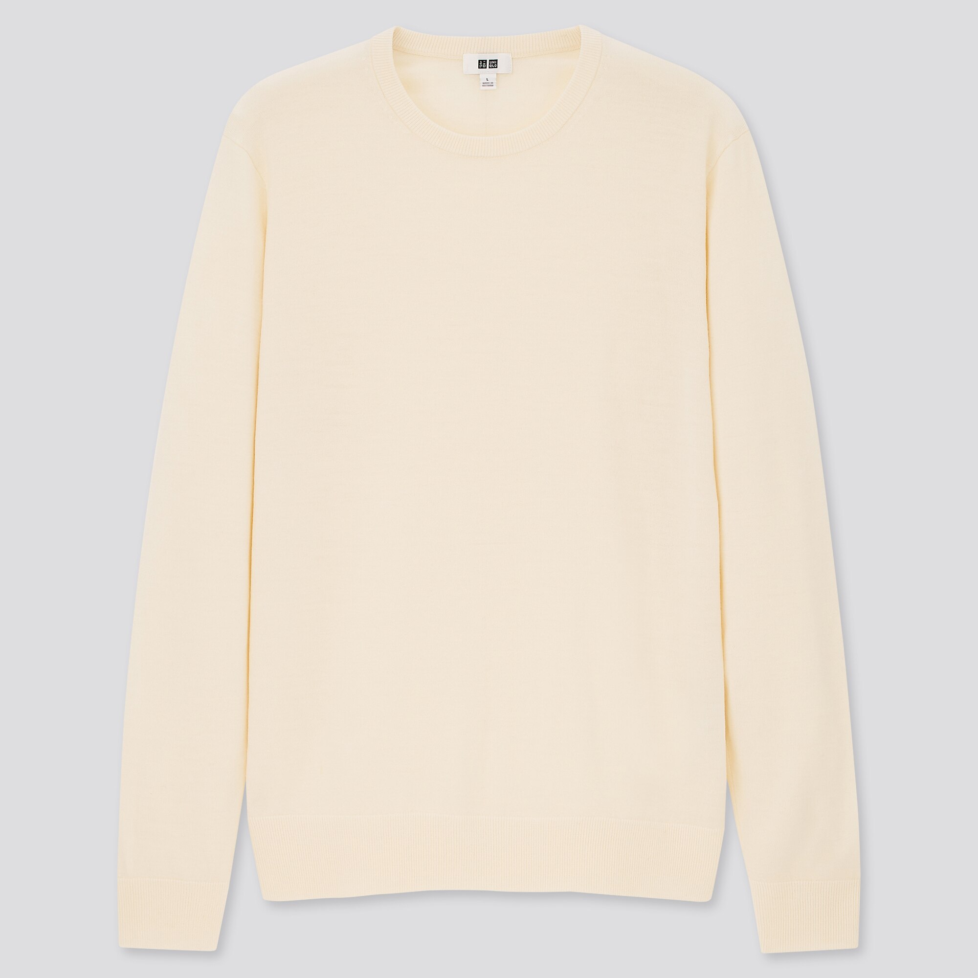 uniqlo merino crew neck