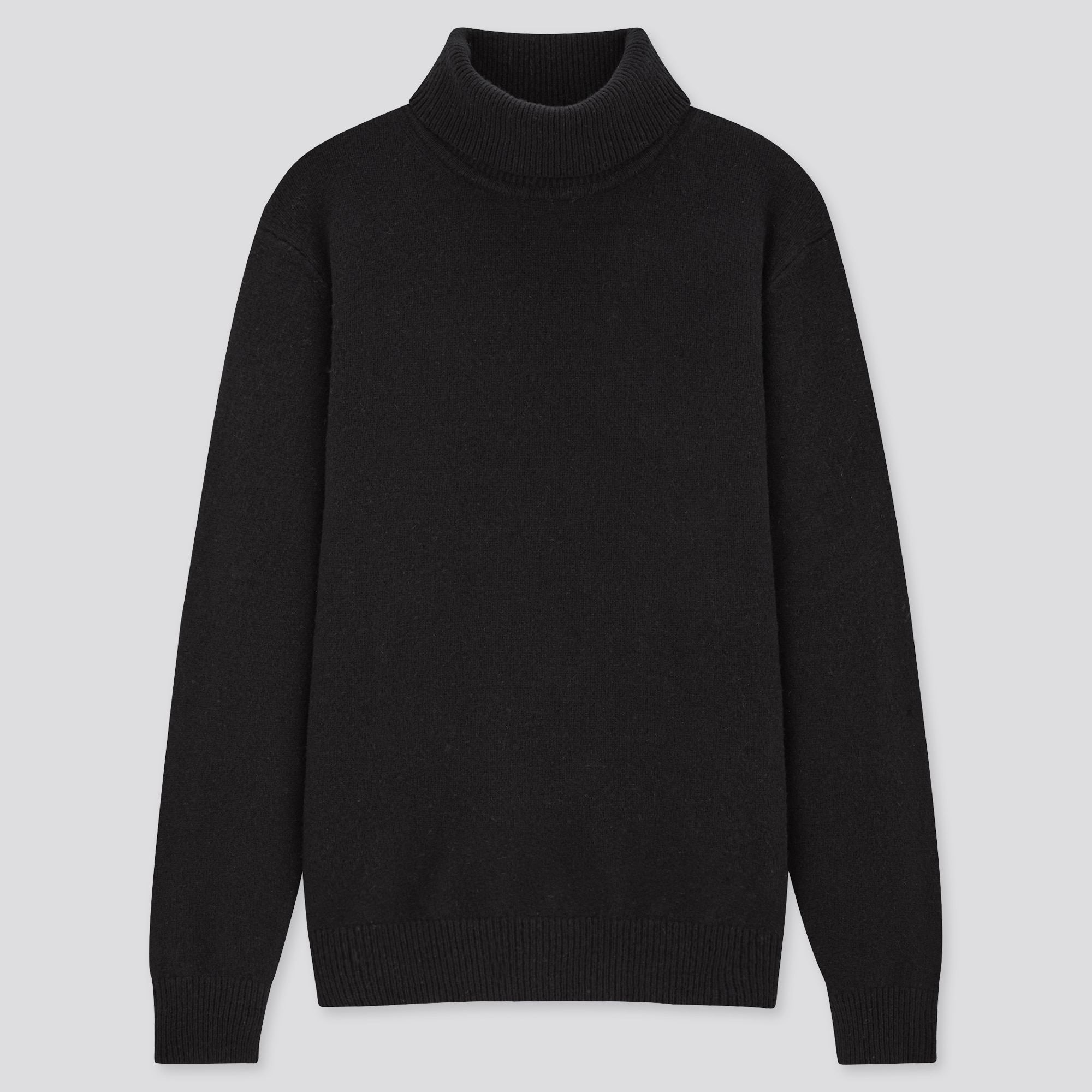 black full neck sweater