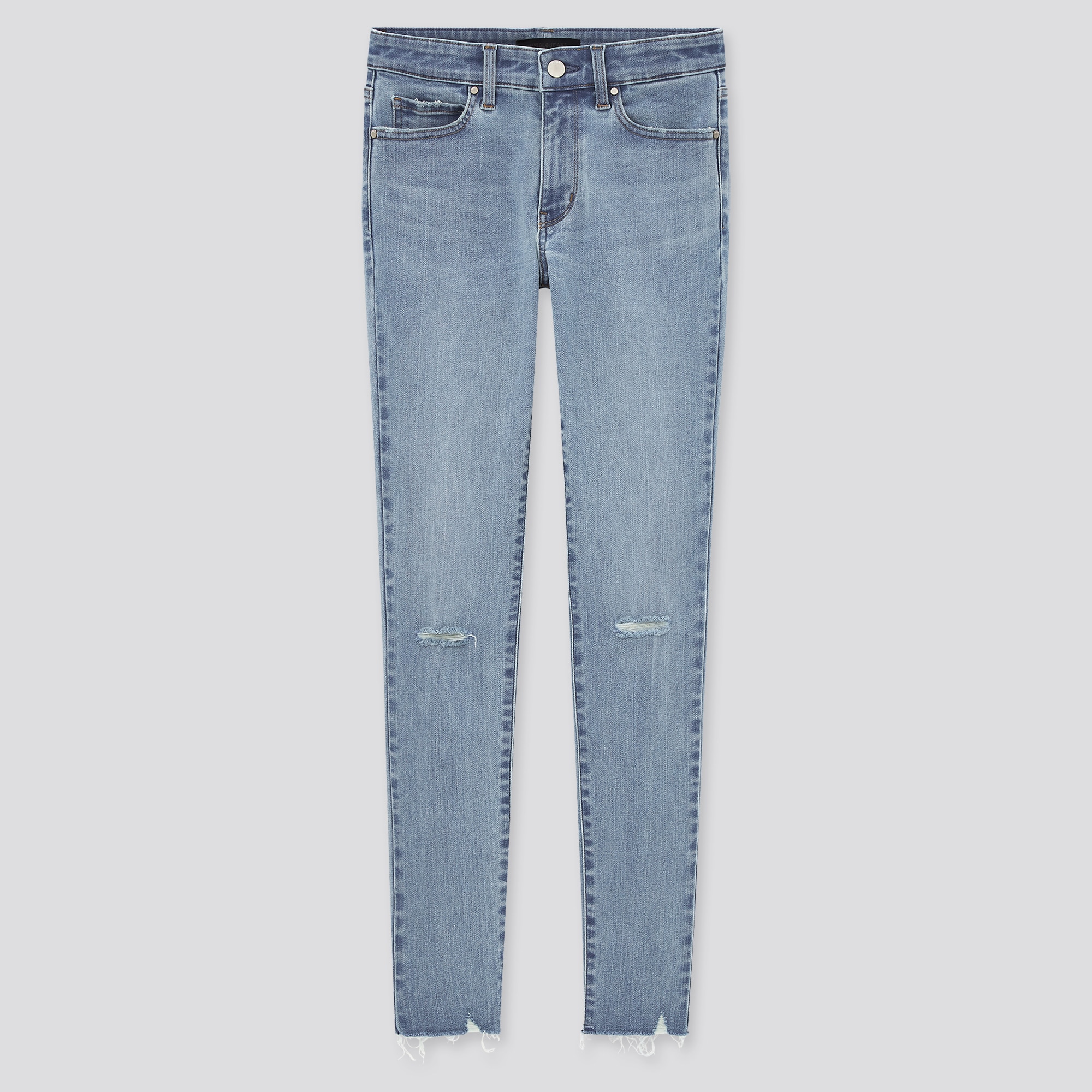pull on stretch straight leg jeans