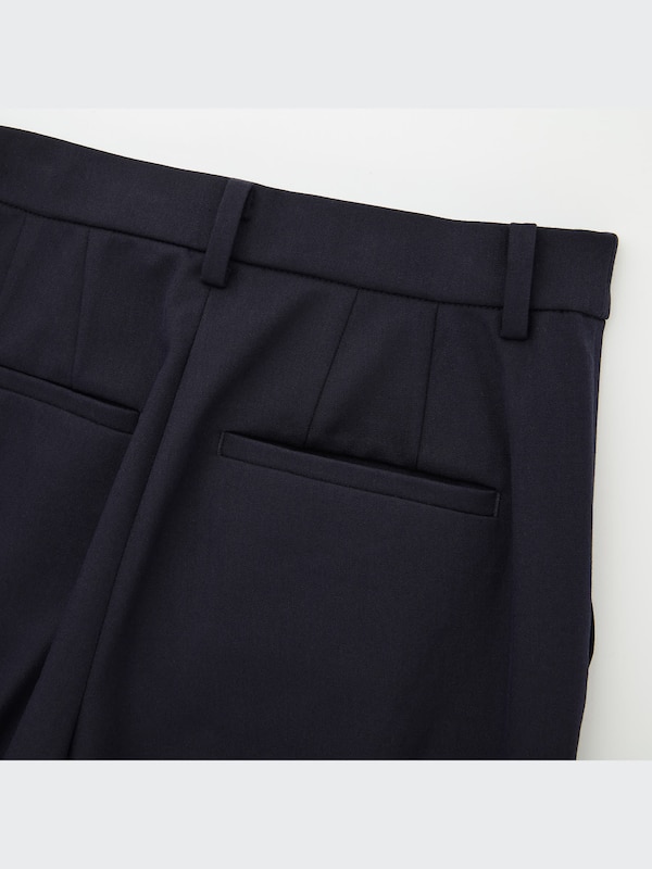 Smart 2-Way Stretch Solid Ankle Pants