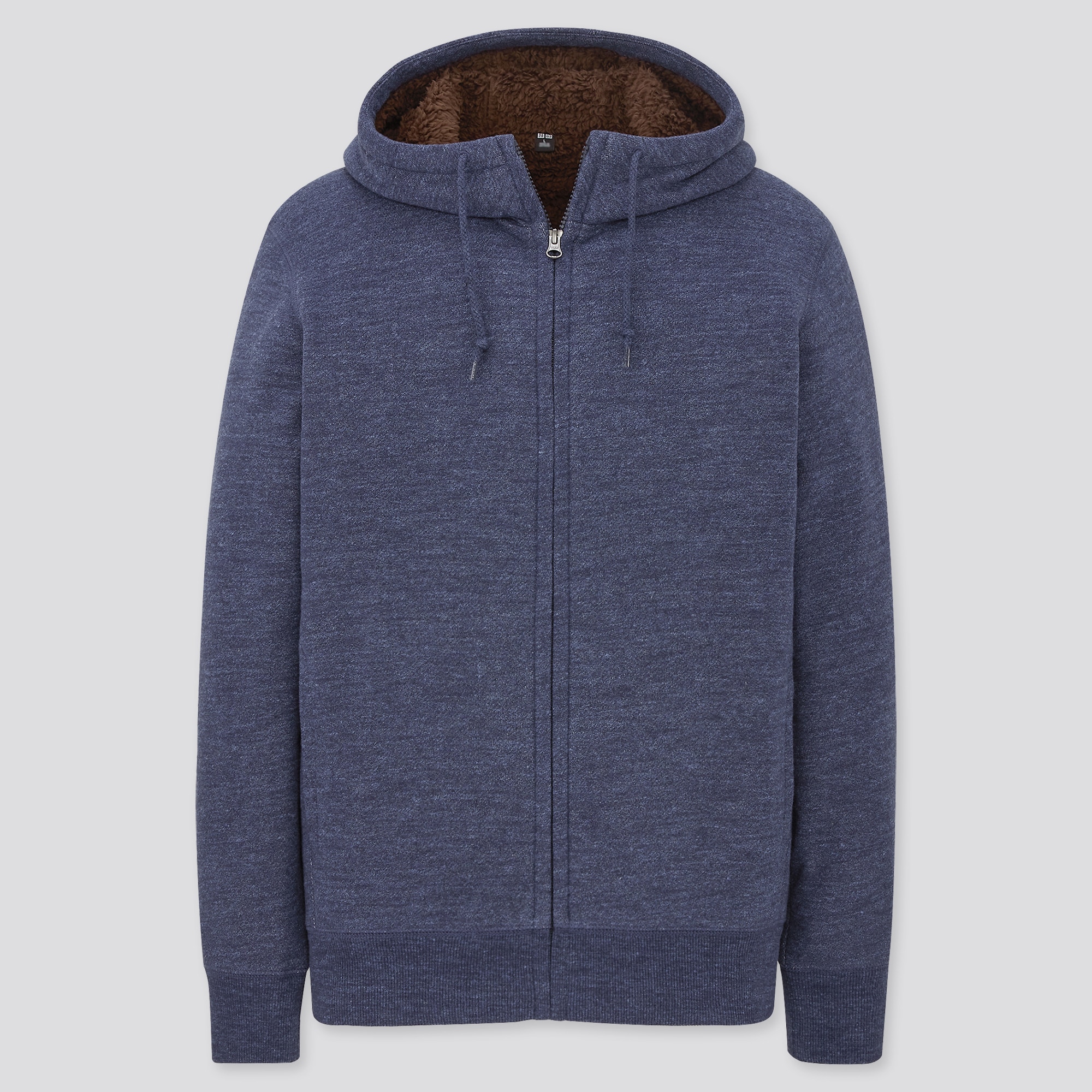 uniqlo men's pile lined hoodie