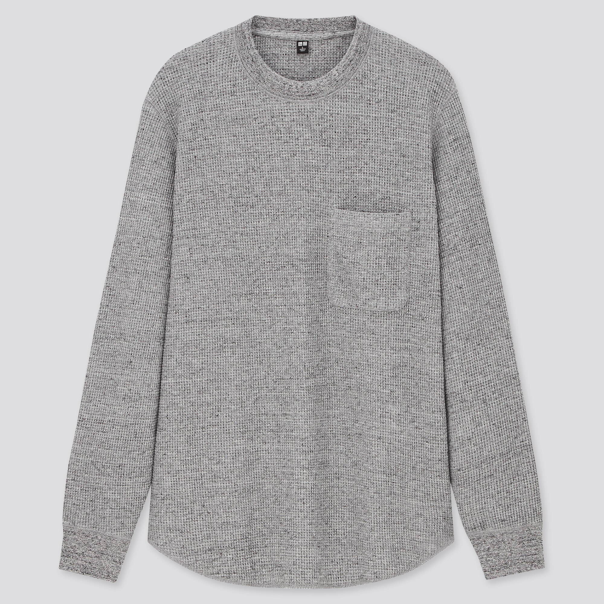 waffle long sleeve shirt mens
