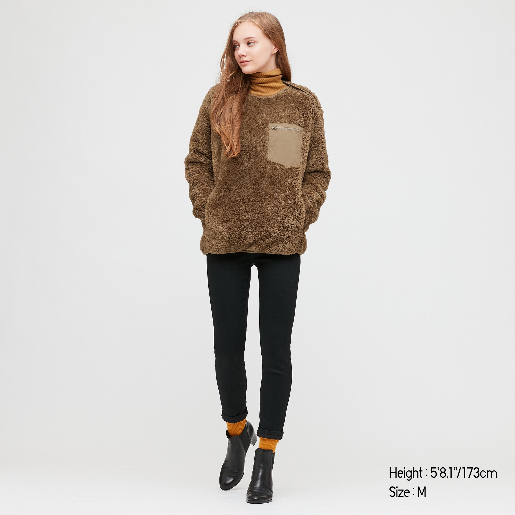 uniqlo fuzzy sweater