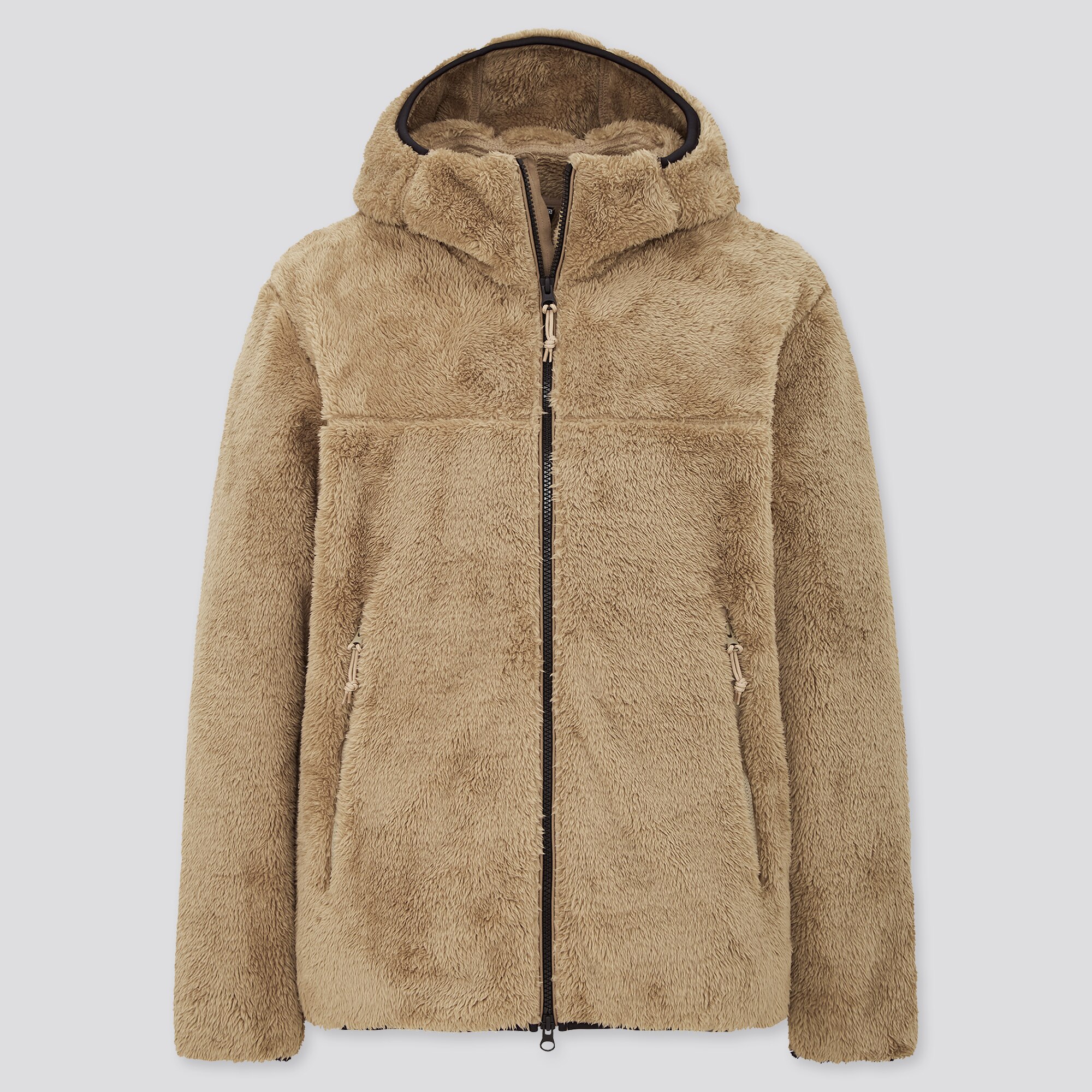 uniqlo fluffy yarn fleece pullover shirt