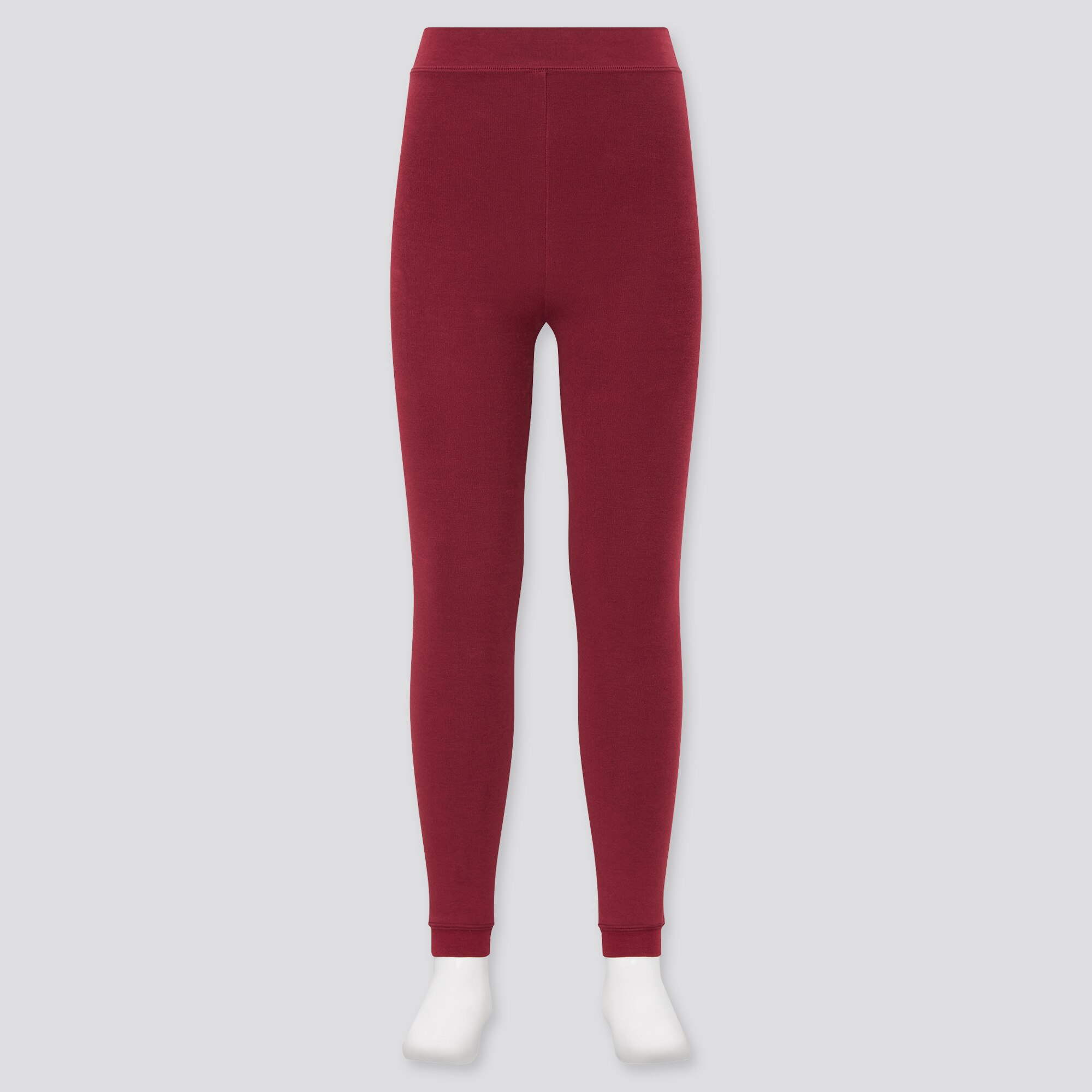 girls red leggings