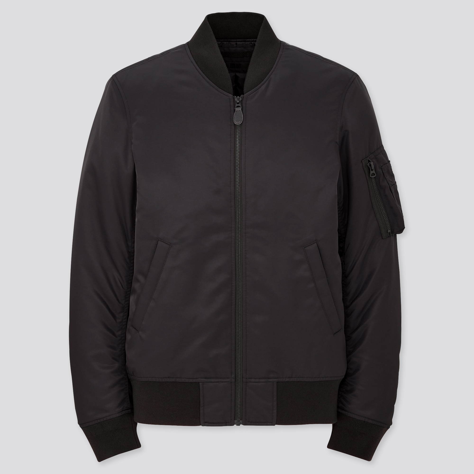 black bomber jacket uniqlo