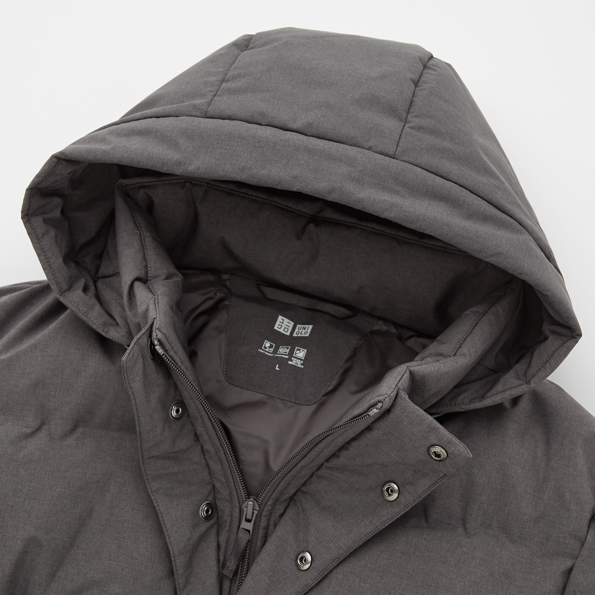 uniqlo langer seamless down mantel