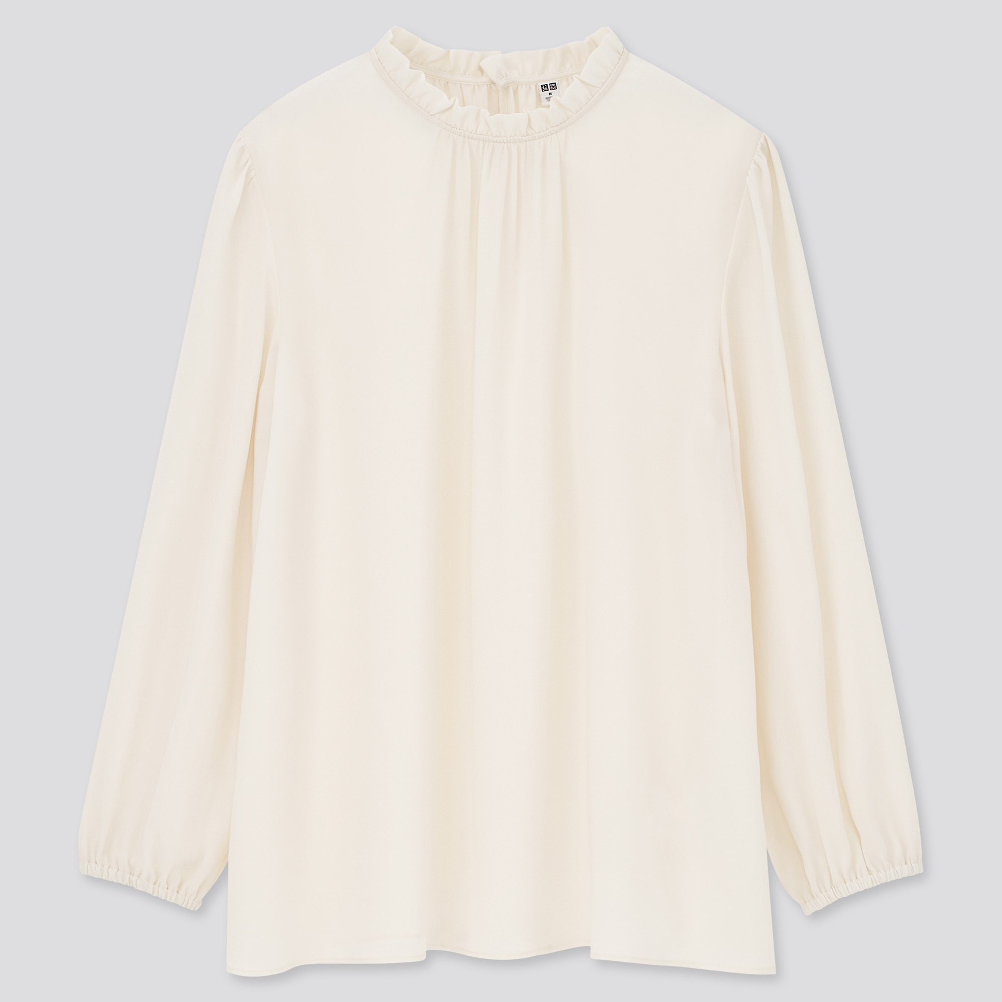uniqlo georgette blouse