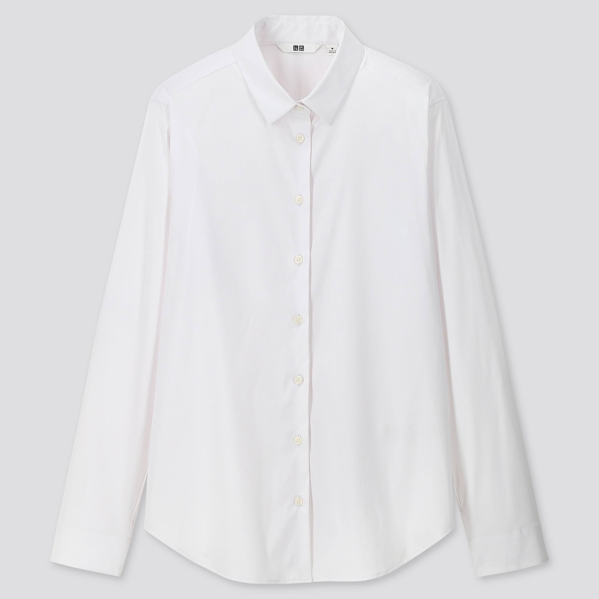 Buy > women's white long sleeve dress shirt > in stock
