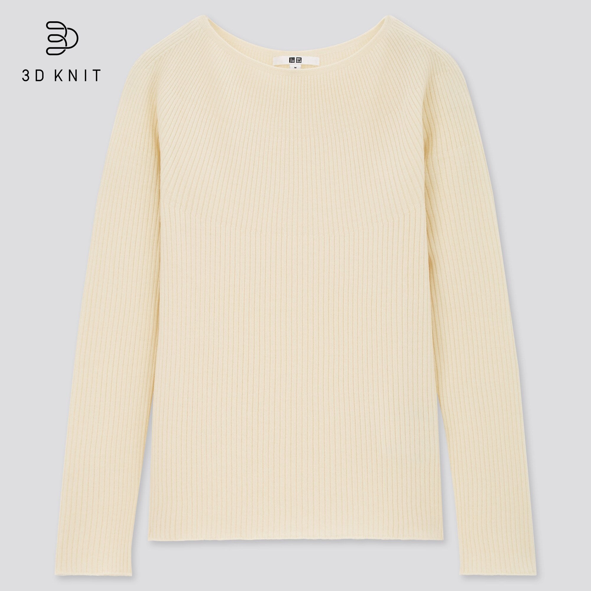 uniqlo women wool ribbed knitted coat