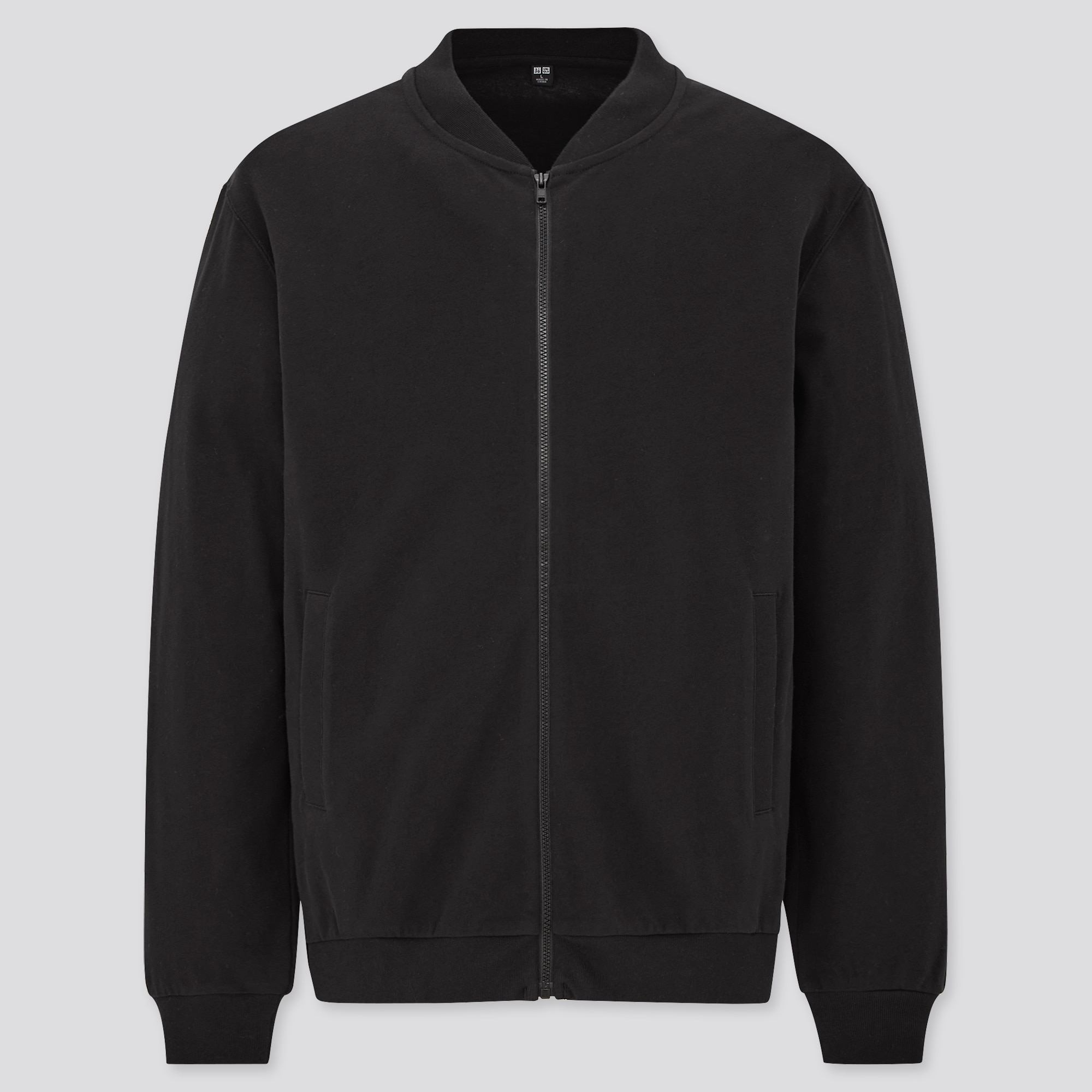 Brushed cotton zip up blouson uniqlo new arrivals