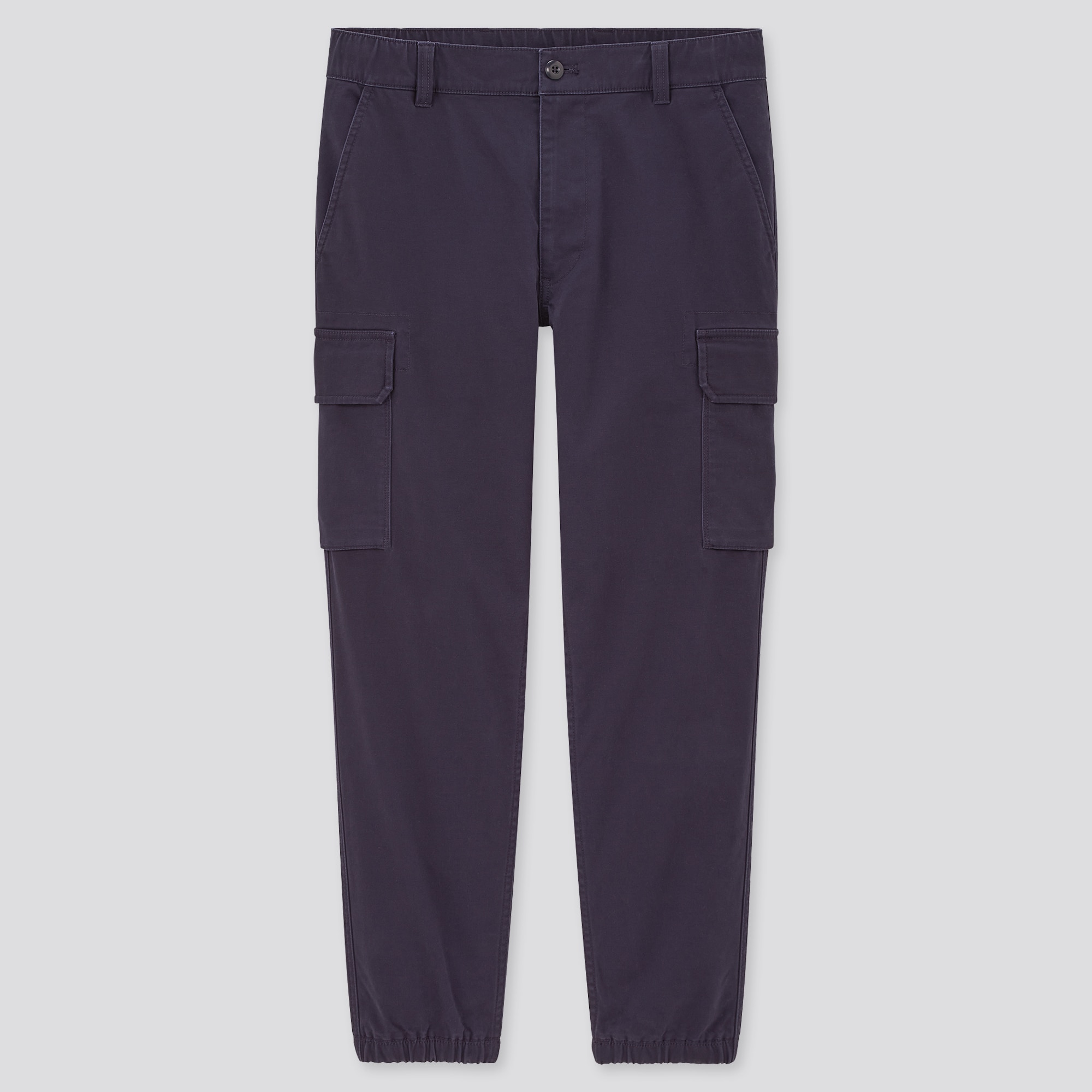 navy cargo joggers