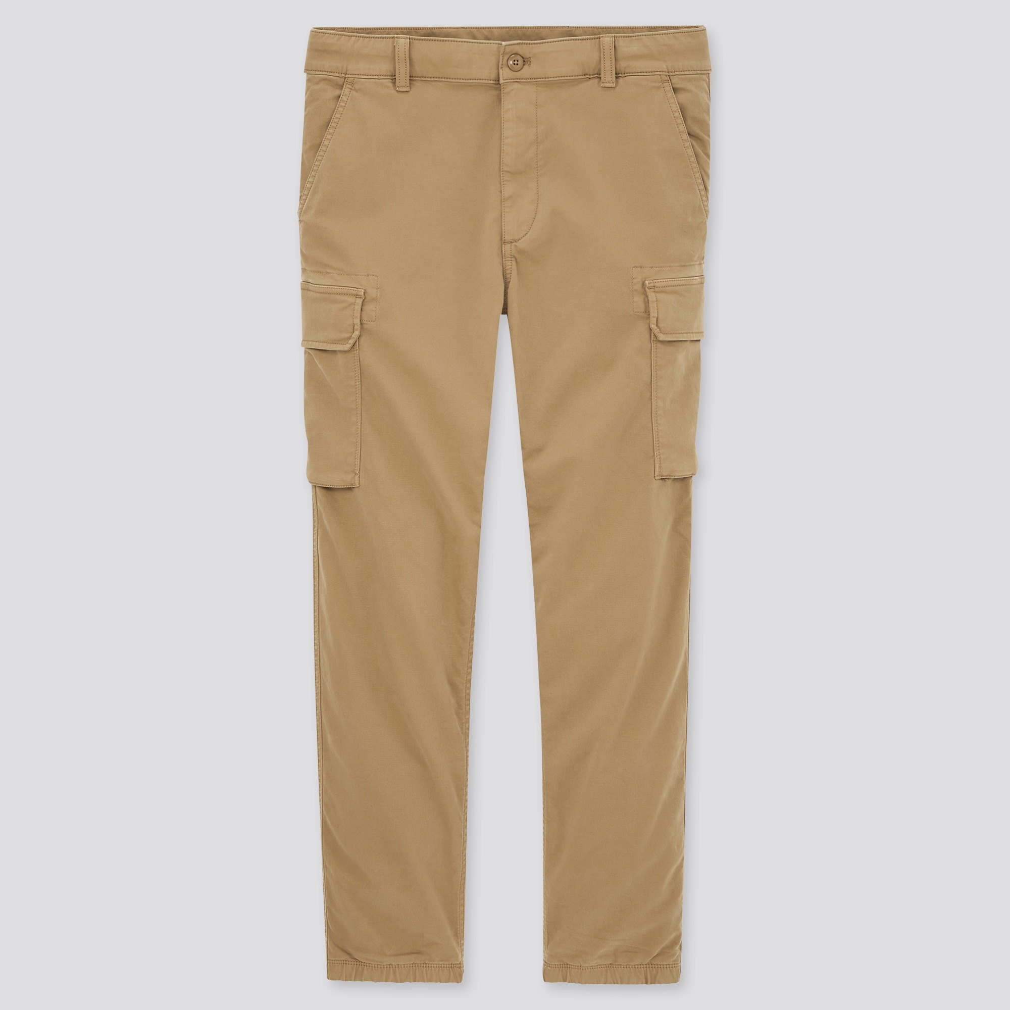 khaki cargo joggers mens