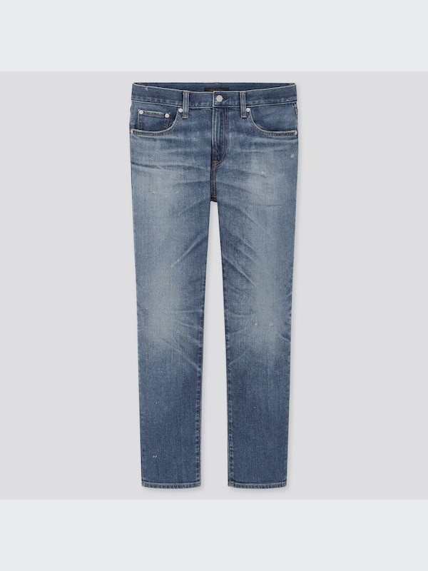 Distressed Slim-Fit Jeans