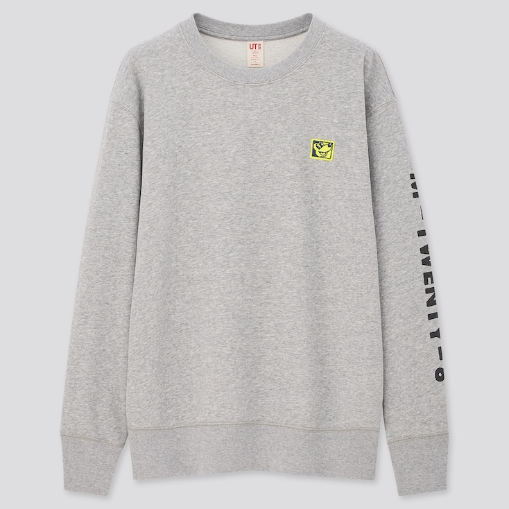 Must Have Uniqlo Mickey Mouse X Keith Haring Ut Long Sleeve Sweatshirt Gray L From Uniqlo Fandom Shop - danganronpa hoodie w red white black sleeves roblox