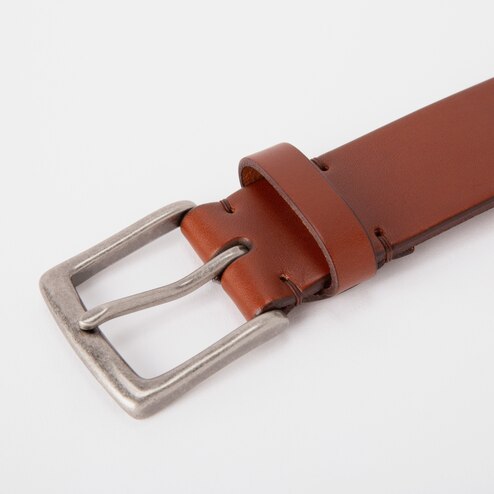 ITALIAN OILED LEATHER BELT