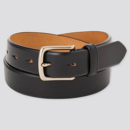 Men Italian Saddle Leather Belt
