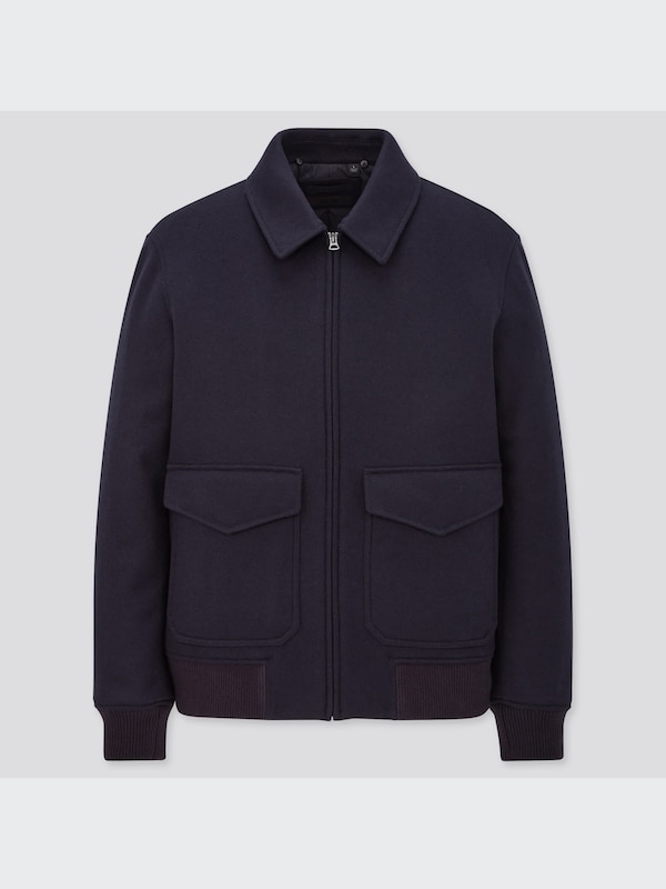 Pile Collar Short Blouson