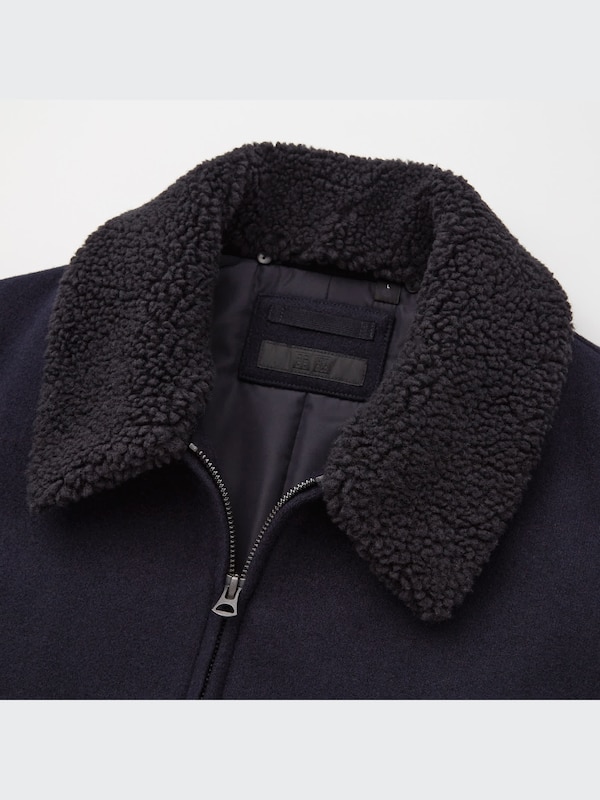 Pile Collar Short Blouson