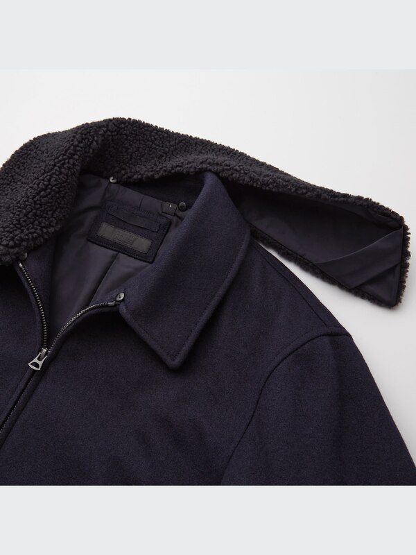 Pile Collar Short Blouson