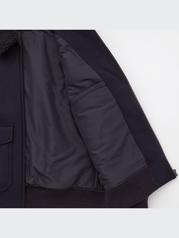 Pile Collar Short Blouson