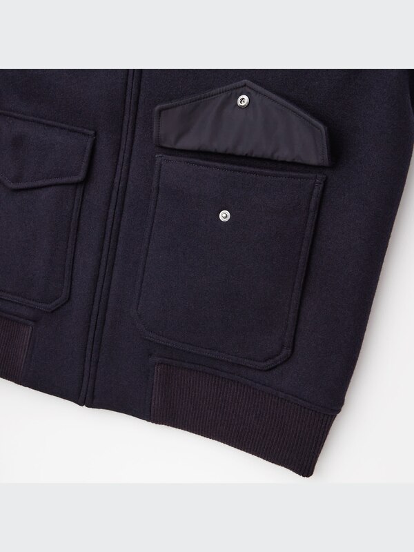 Pile Collar Short Blouson