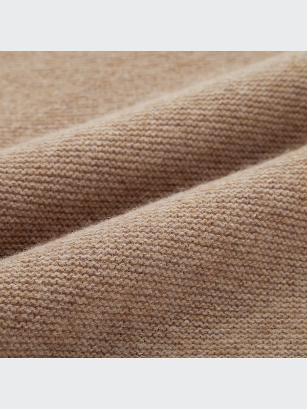 3D Knit Lambswool-Blend Turtleneck Sweater