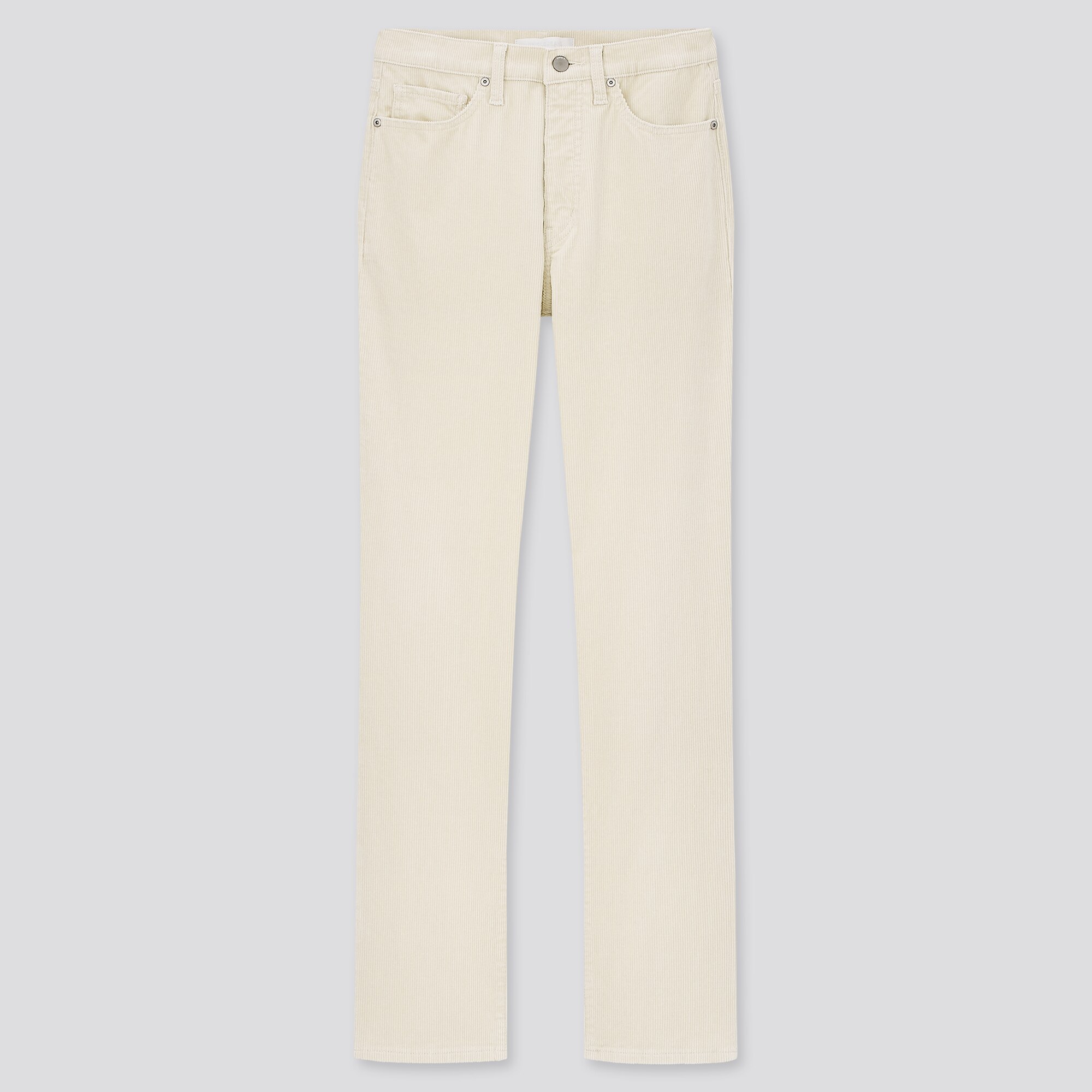 high rise corduroy jeans