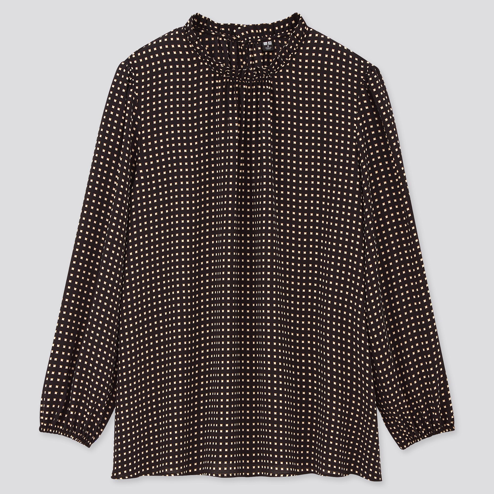 uniqlo georgette blouse