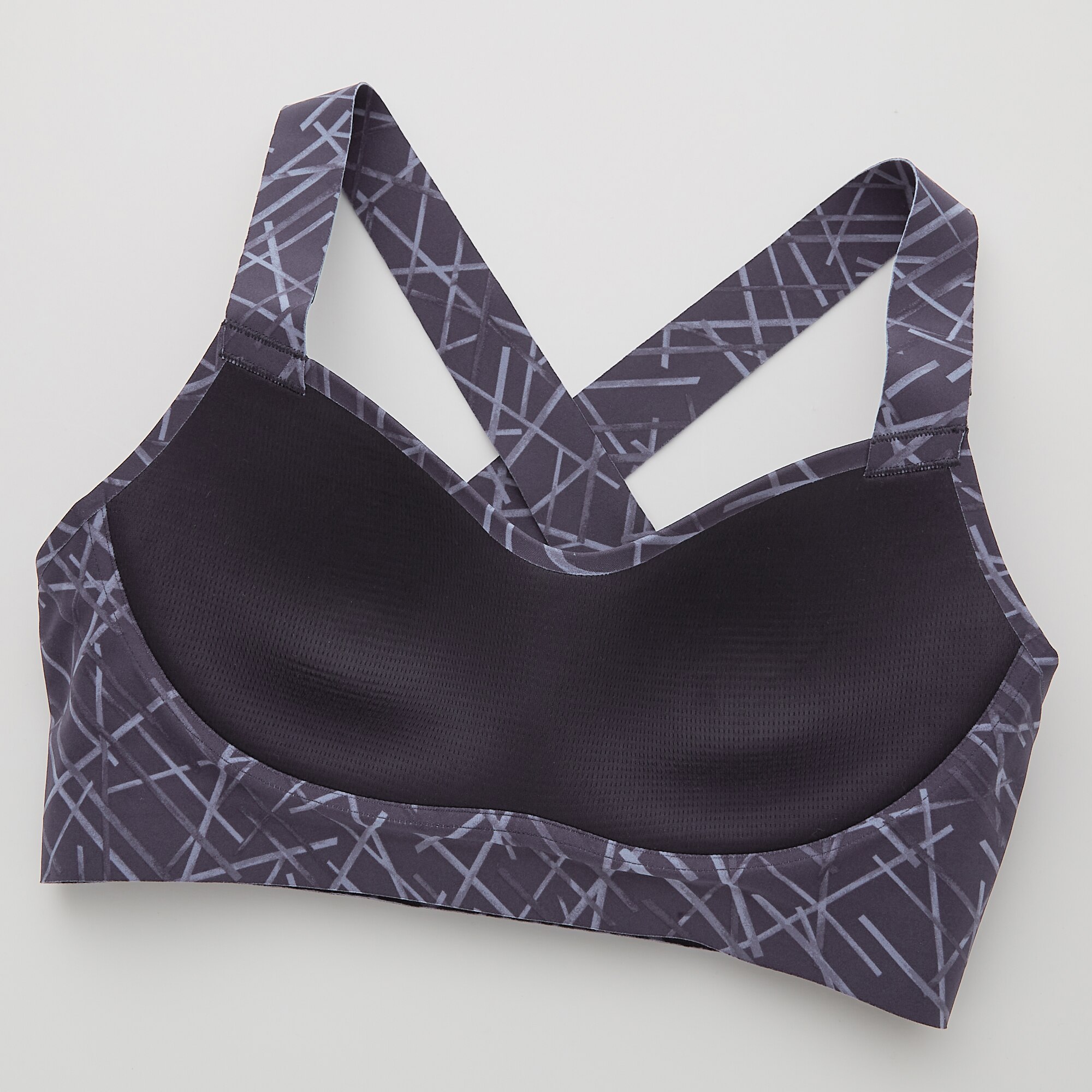 Women Printed Wireless Sports Bra UNIQLO UK