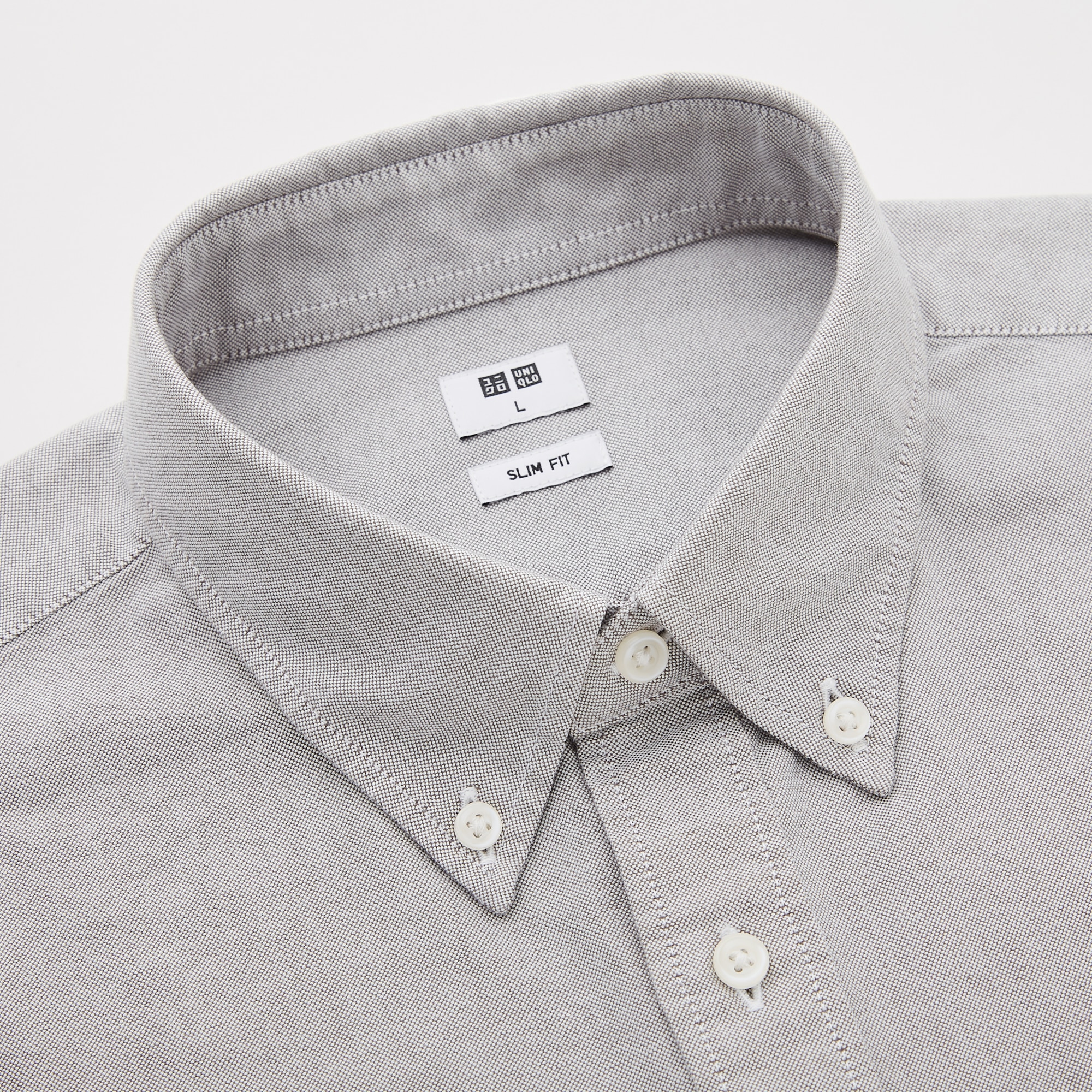 MEN'S OXFORD SLIM FIT LONG SLEEVE SHIRT 