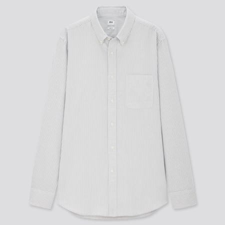 Men Slim Fit Striped Button-Down Collar Oxford Shirt (2020 Season)