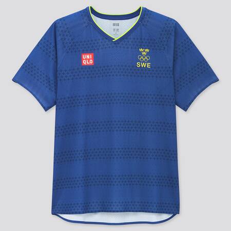 Men UNIQLO+ Sweden Olympic DRY-EX Soccer T-Shirt