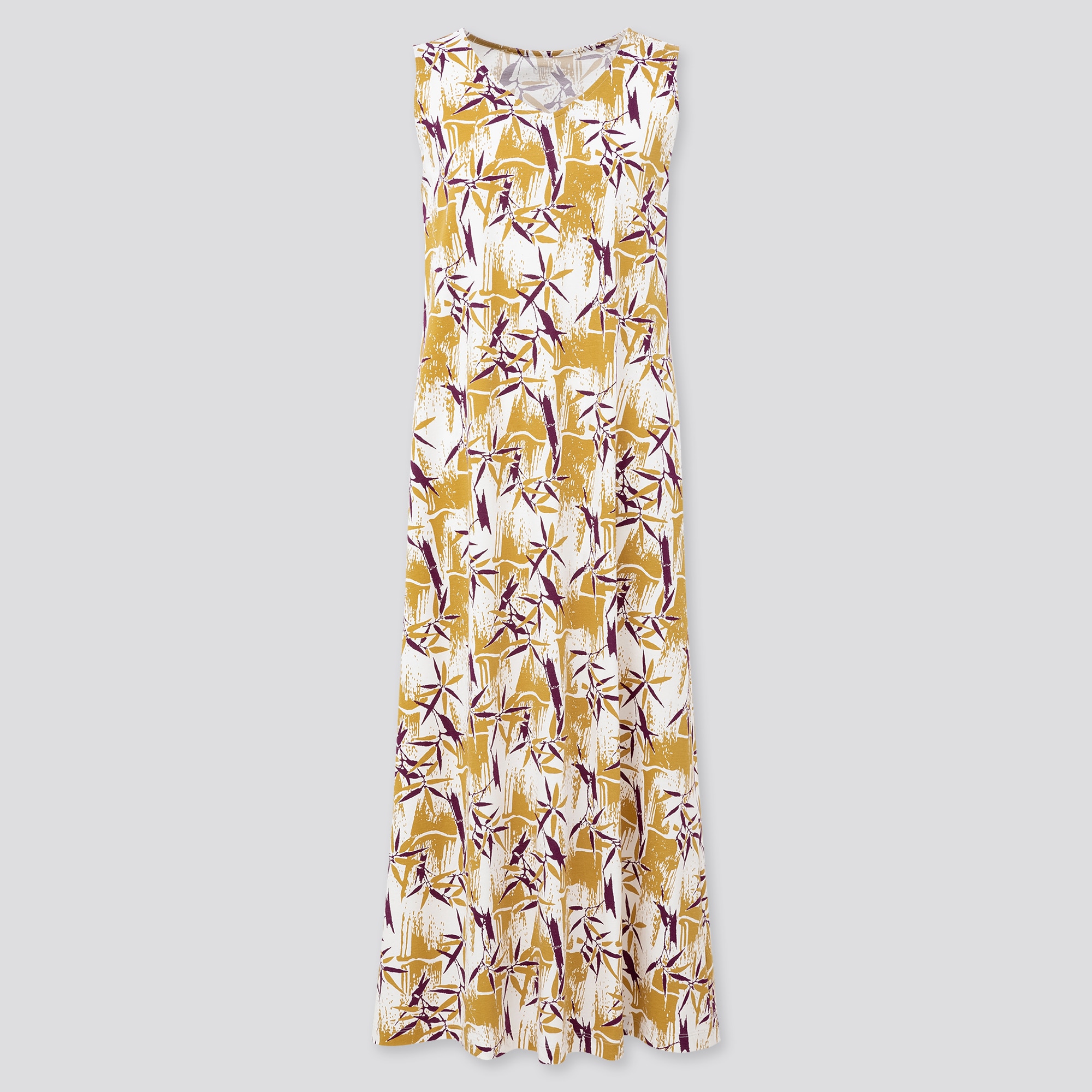 uniqlo yellow dress