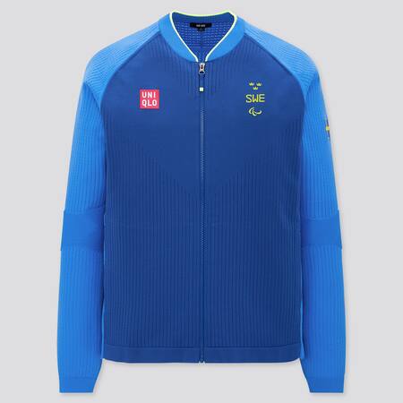 Men UNIQLO+ Sweden Paralympic Knitted Jacket