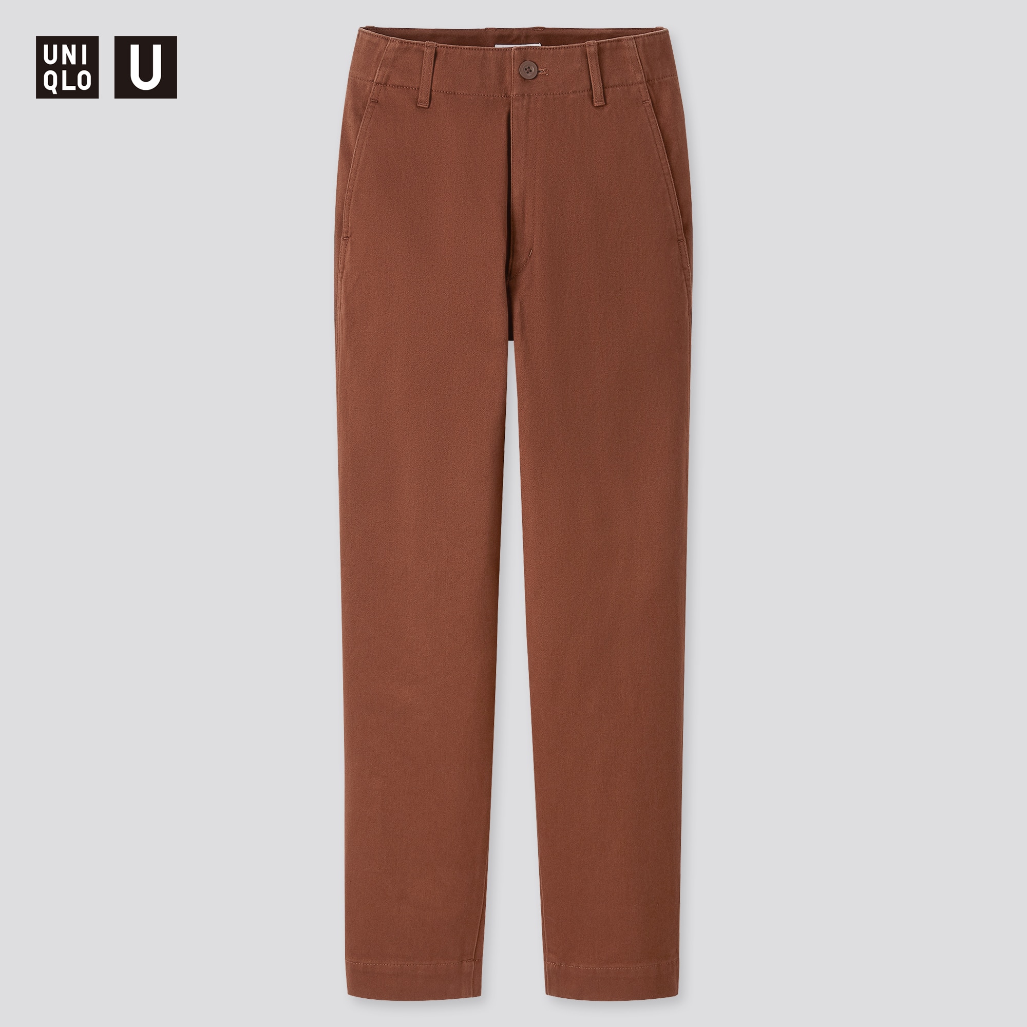 tapered fit trousers