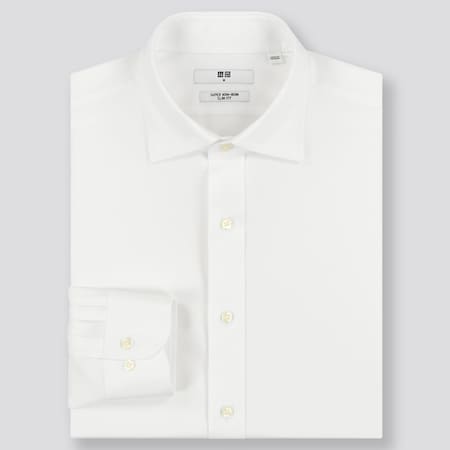 Men Super Non-Iron Slim Fit Semi-Cutaway Collar Shirt (2020 Season)