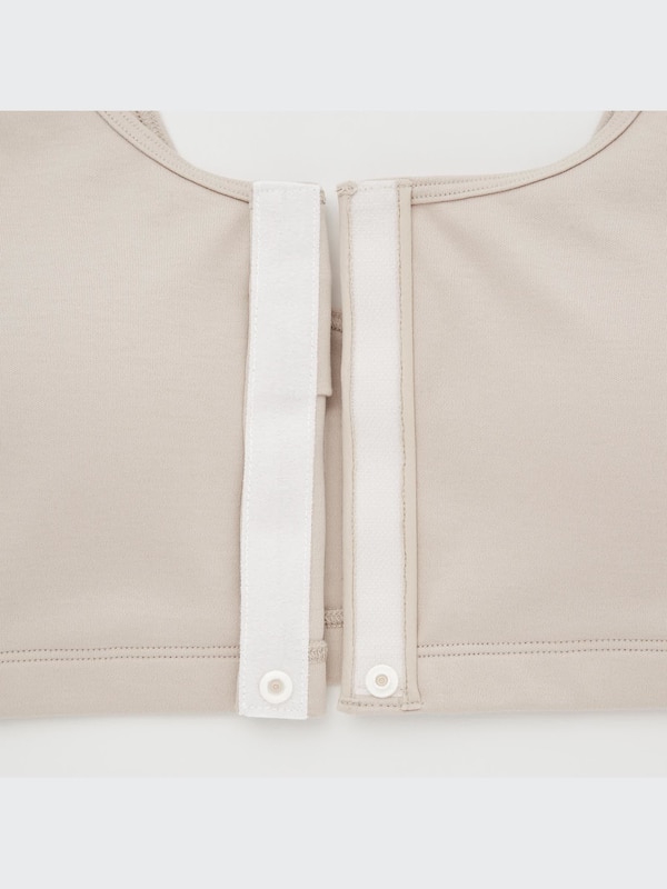 Cotton Front-Open Bra
