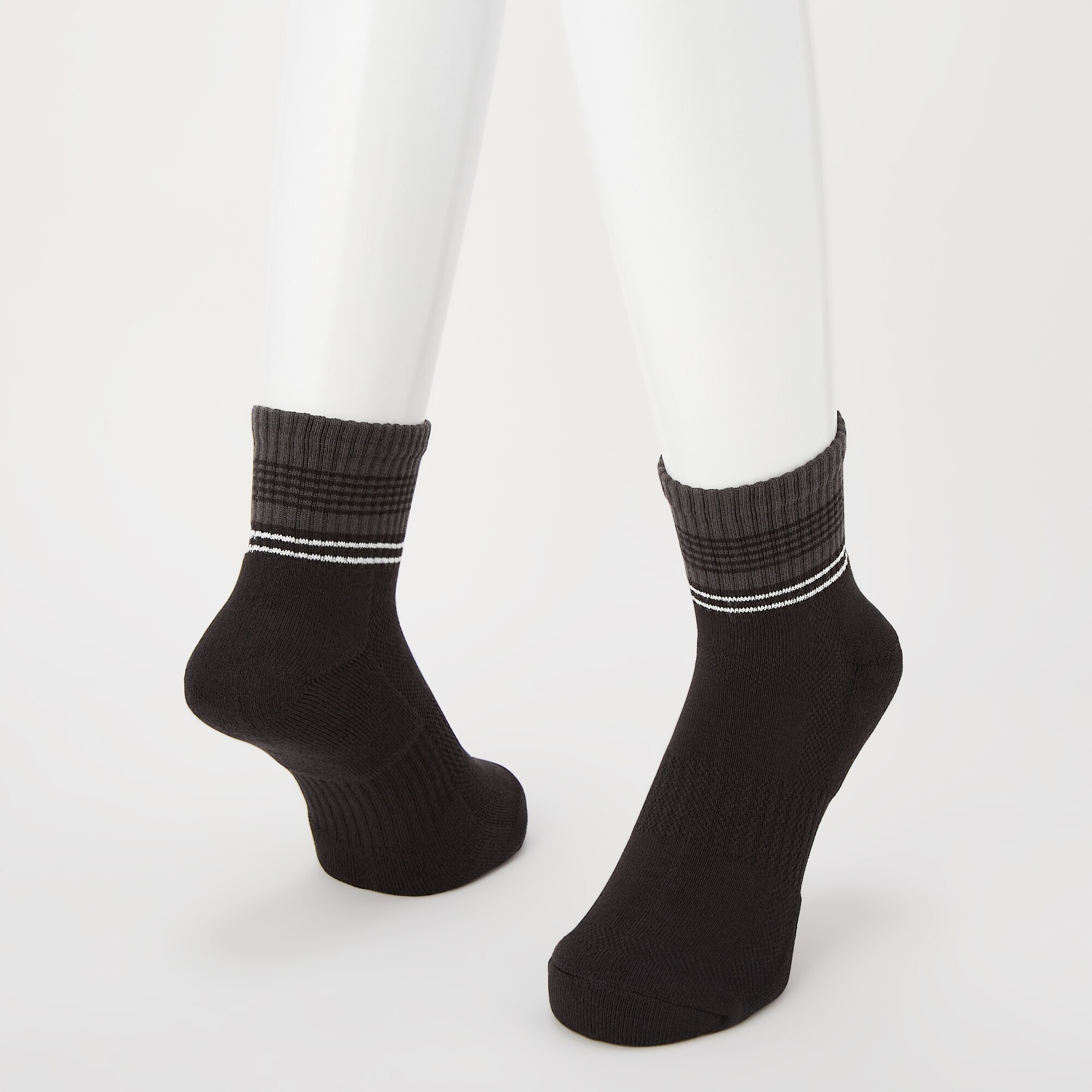 MEN SPORTS PILE HALF SOCKS | UNIQLO US