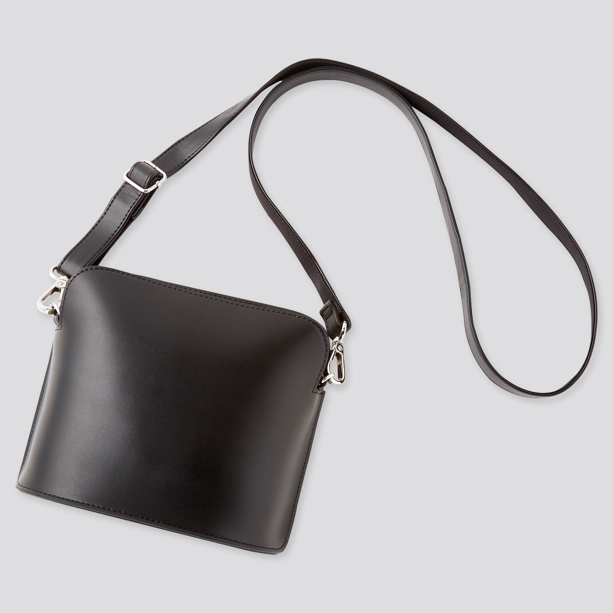 WOMEN FAUX LEATHER MINI SHOULDER BAG UNIQLO US