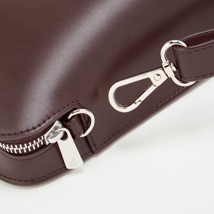 WOMEN FAUX LEATHER MINI SHOULDER BAG UNIQLO US