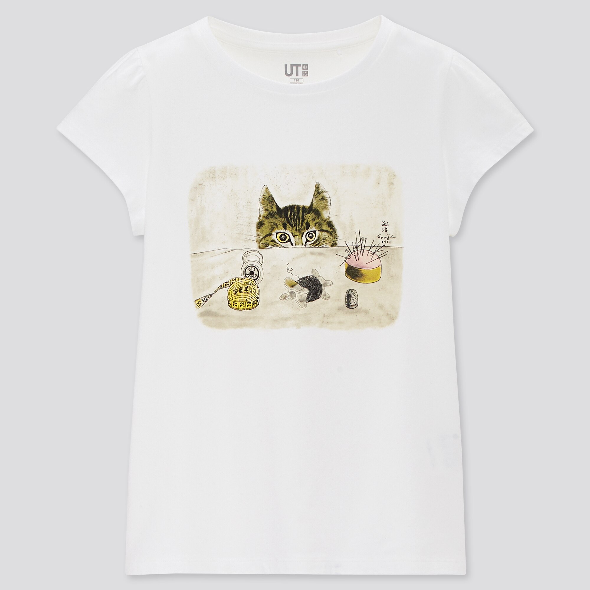 Girls Cats Are Purrfect Foujita UT Graphic T-Shirt