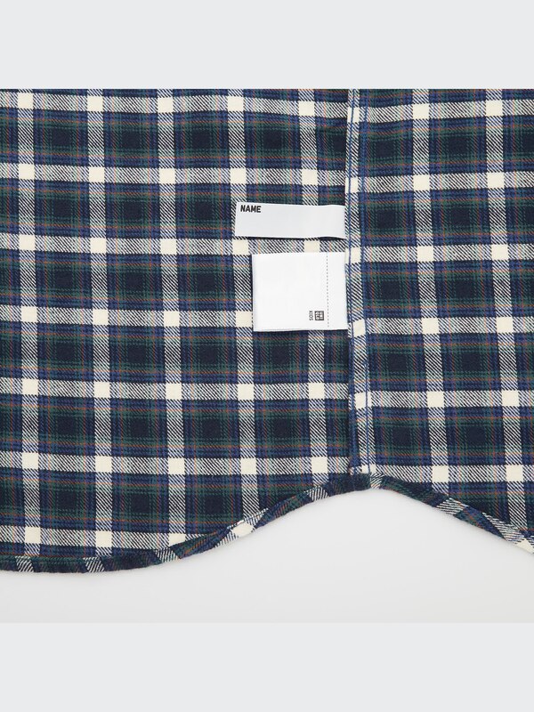Flannel Checked Long Sleeve Shirt