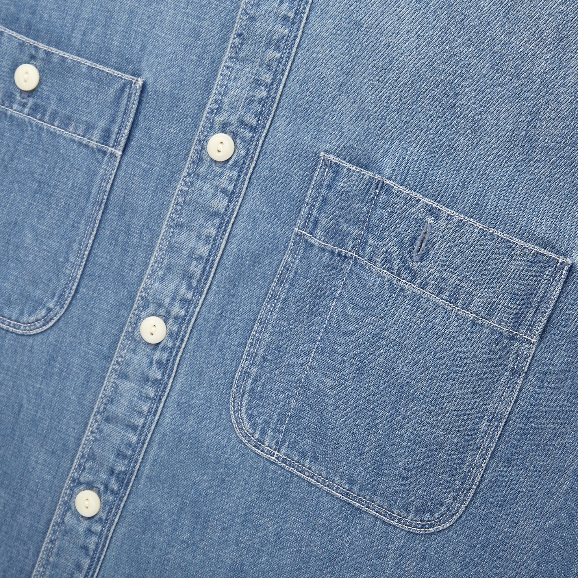 MEN'S DENIM WORK SLIM FIT LONG SLEEVE 