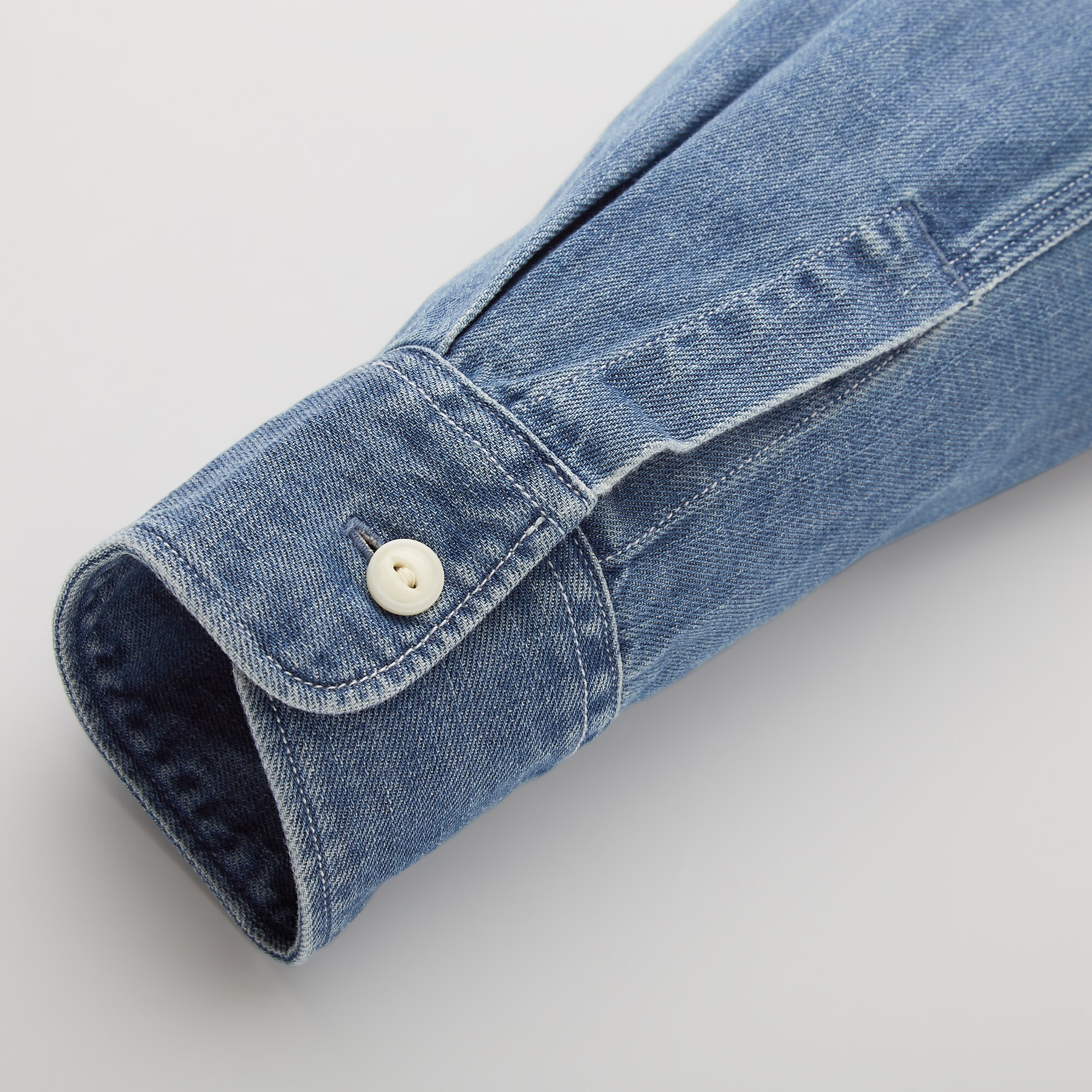 MEN'S DENIM WORK SLIM FIT LONG SLEEVE 