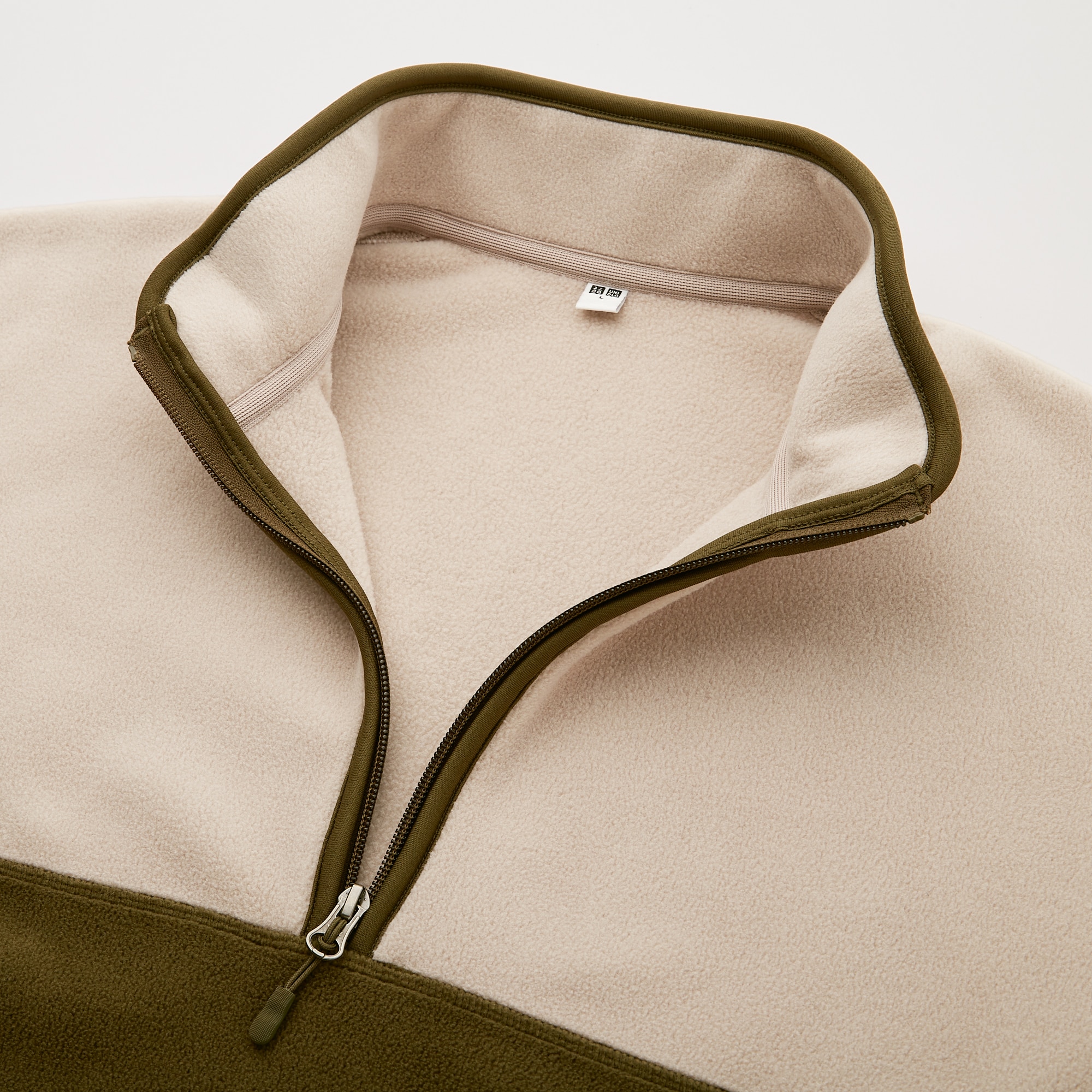 uniqlo quarter zip fleece