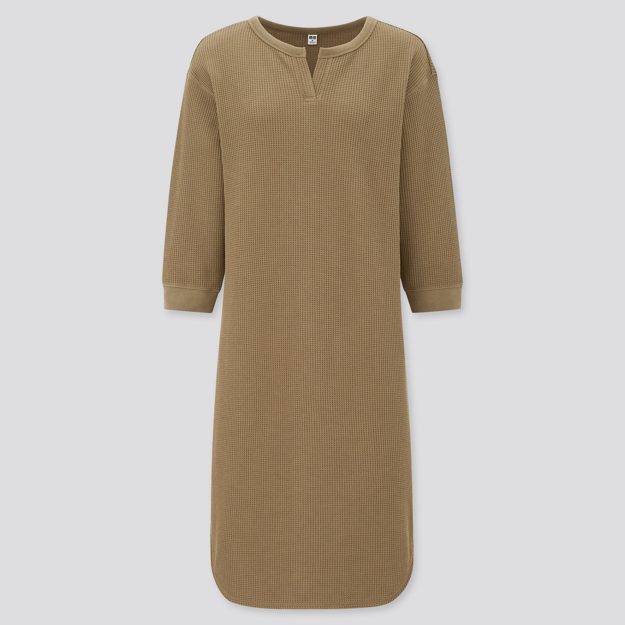 uniqlo waffle dress