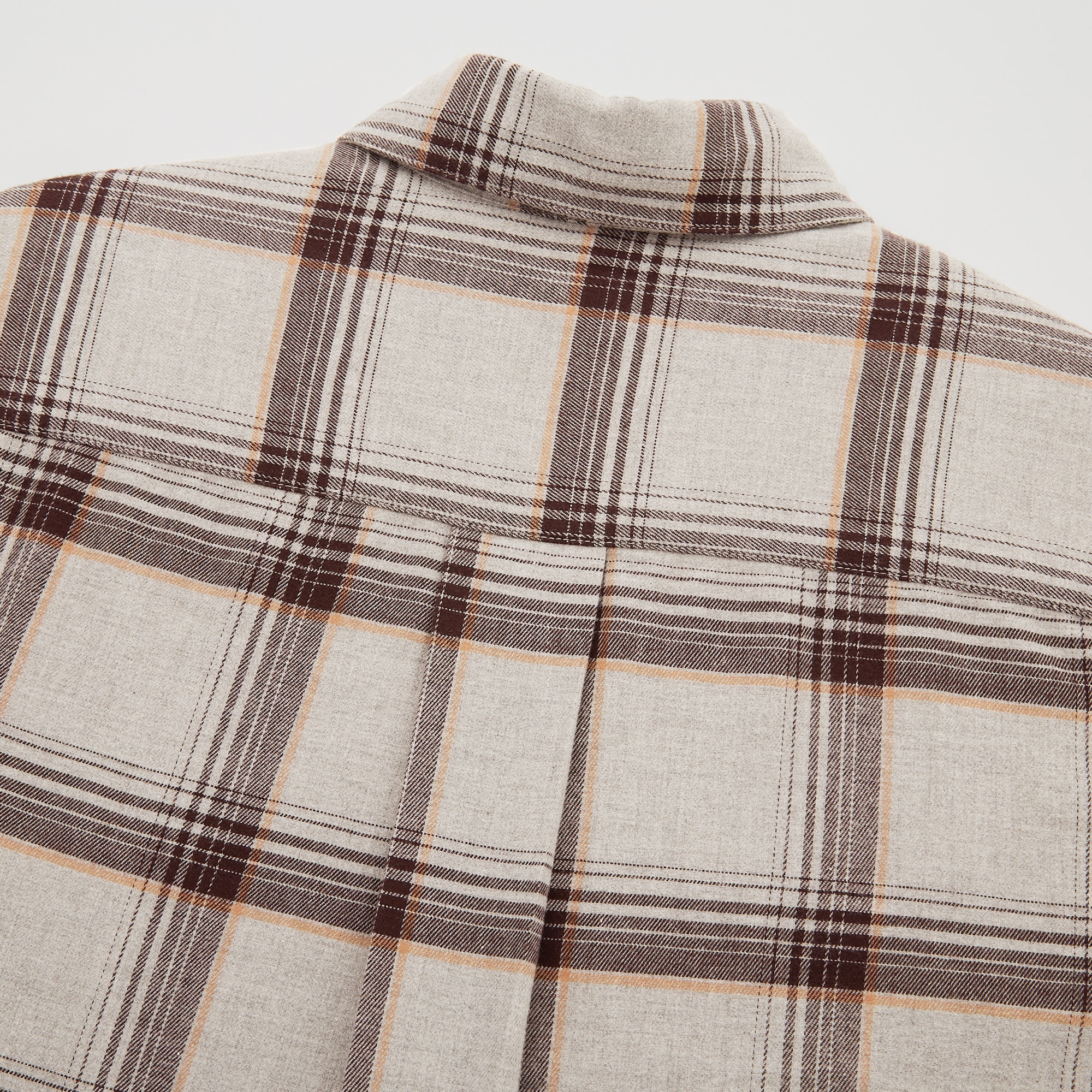 Women Flannel Checked Oversized Fit Long Sleeved Shirt | UNIQLO UK