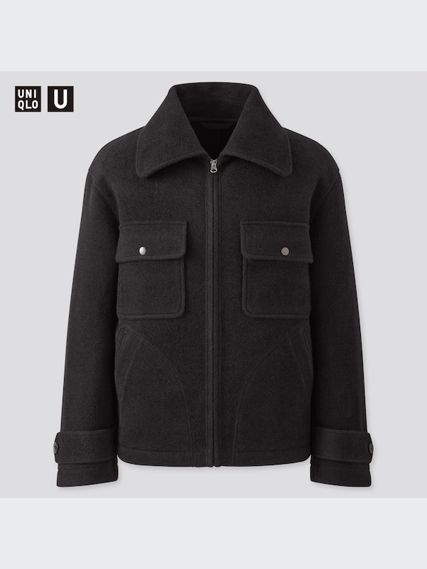 Uniqlo U Wool Blend Fleece Jacket